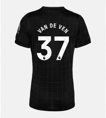 Tottenham Hotspur Micky van de Ven #37 Seconda Maglia Femmina 2025-26 Manica Corta
